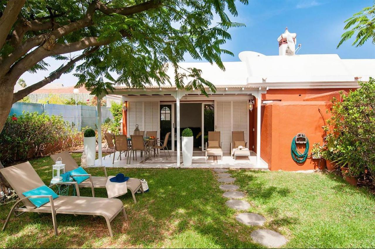 Flamboyant Tree Garden Holiday Home Maspalomas  Eksteriør bilde